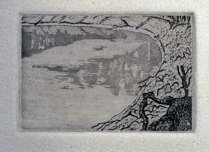 Murray Rivers Edge, 1977 (detail)
