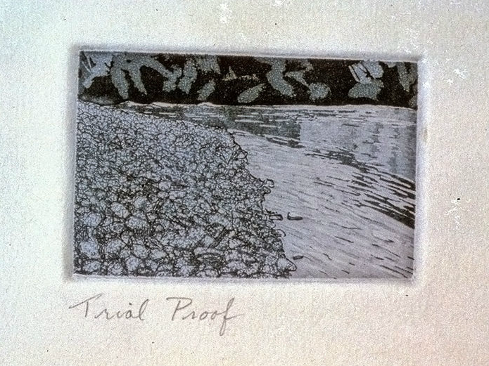 Murray Rivers Edge, 1977 (detail)