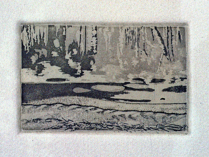 Murray Rivers Edge, 1977 (detail)