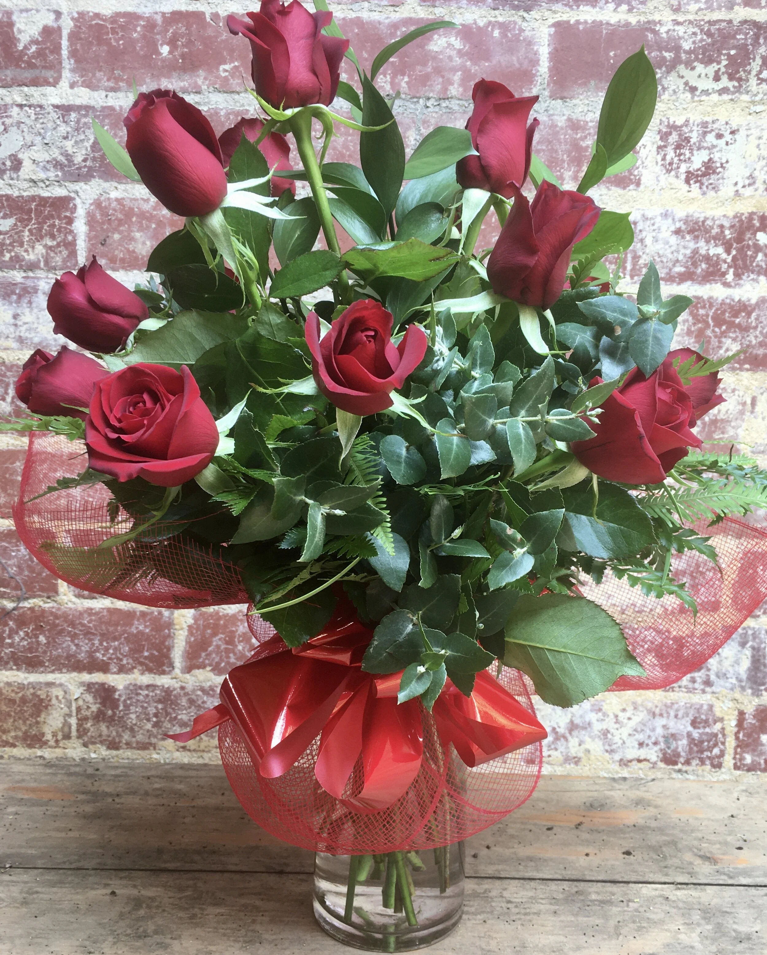 Perfect Love red rose vase arrangement 2.jpg