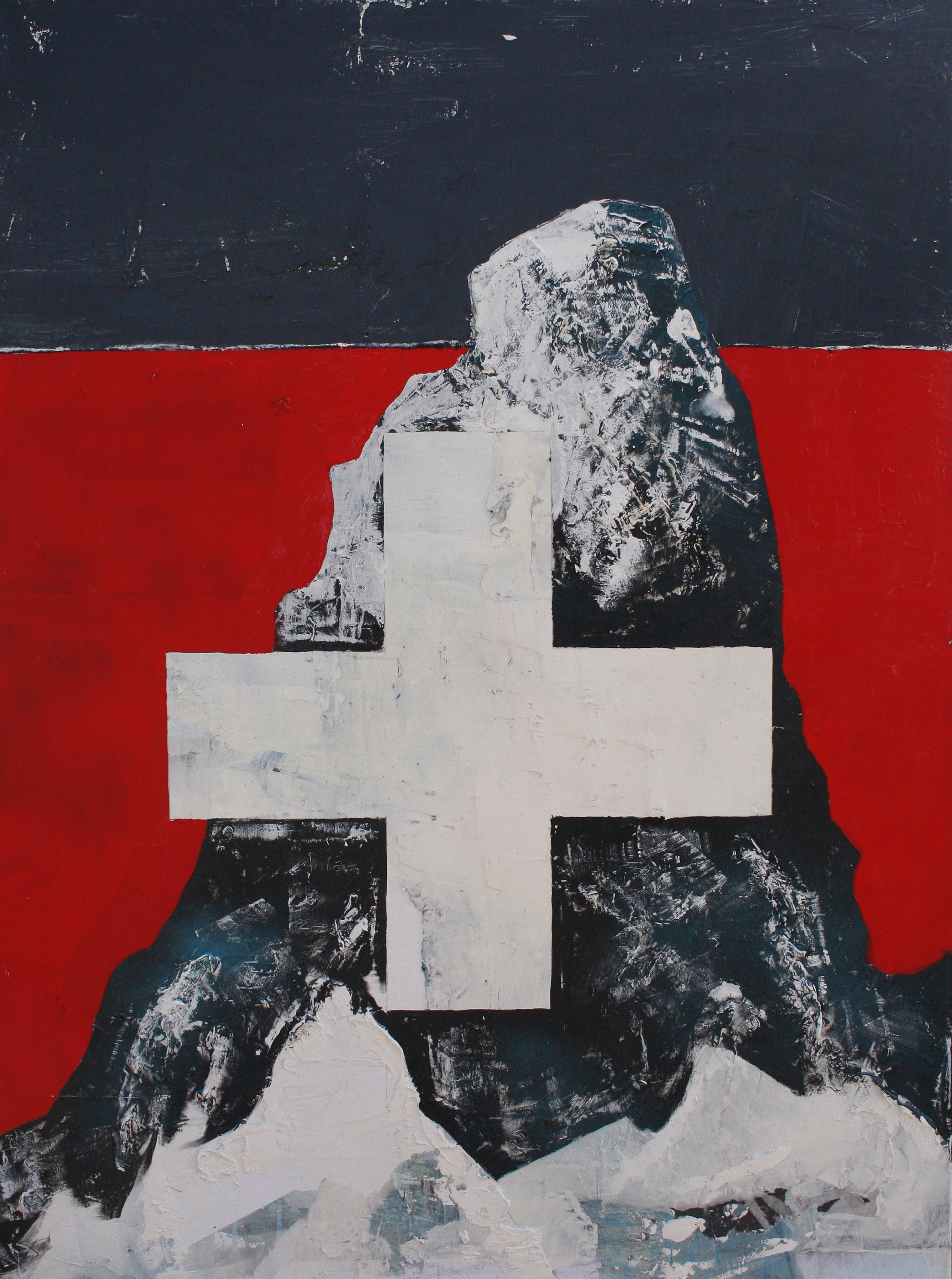 "St. Bernard", 36x48in