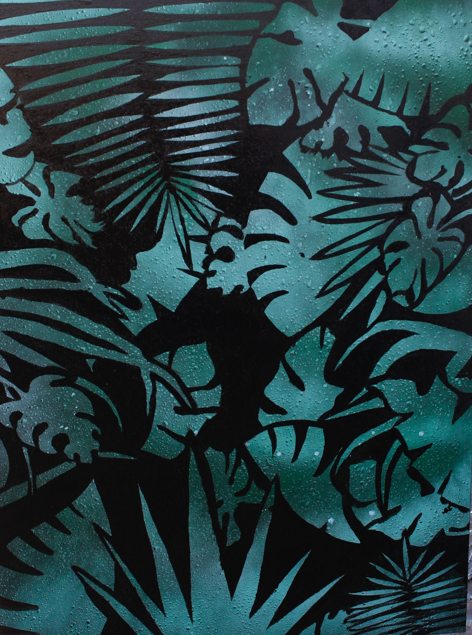 "The Heart of Darkness", 36x48in