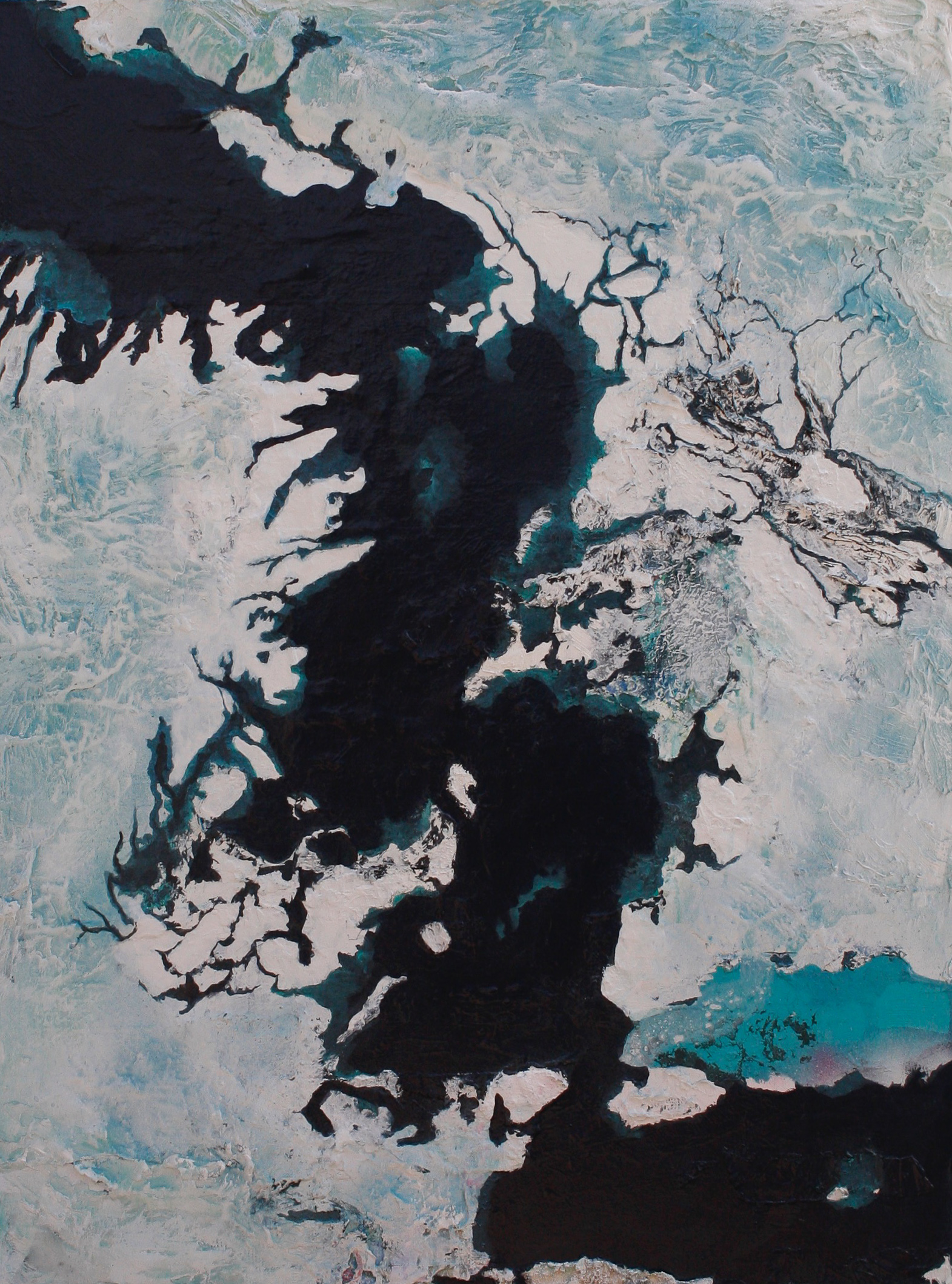 "Overview Effect", 36x48in