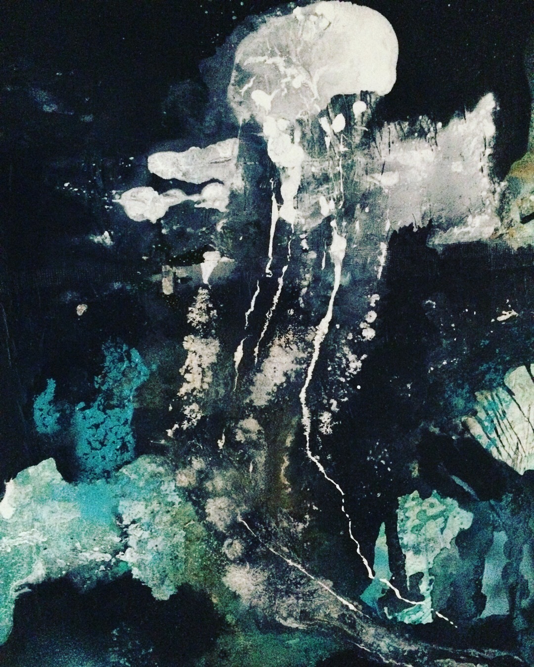 "Le Monde du Silence", 36x48in