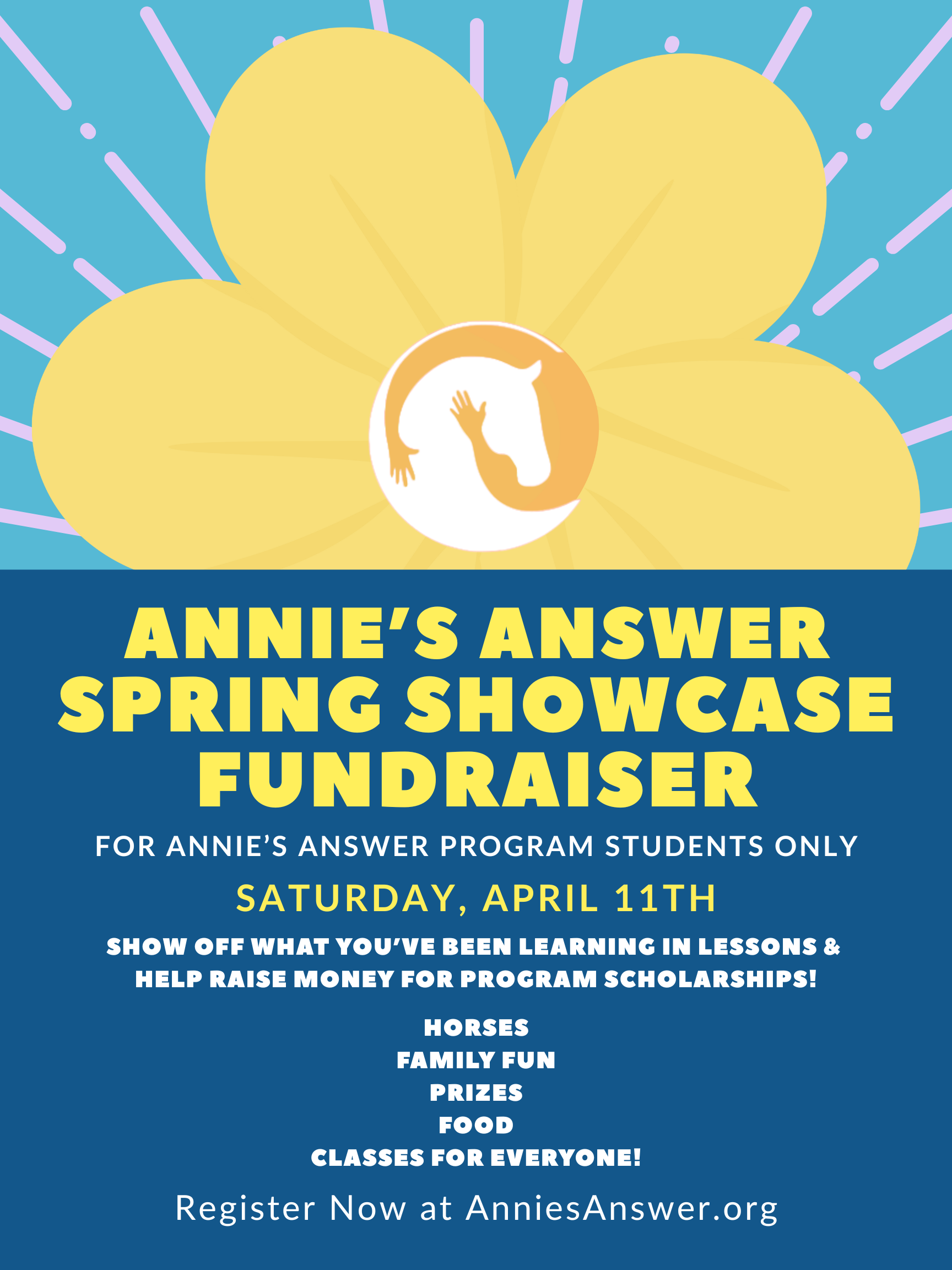 Annie's Answer Spring Showcase Fundraiser!