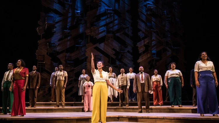 Adrianna Hicks (Celie) leads the cast of A COLOR PURPLE
