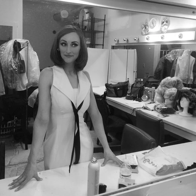 Lesley McKinnell channeling Barbra for her one-woman show