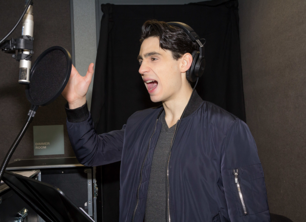   Bobby Conte Thornton  records the BRONX TALE cast album 