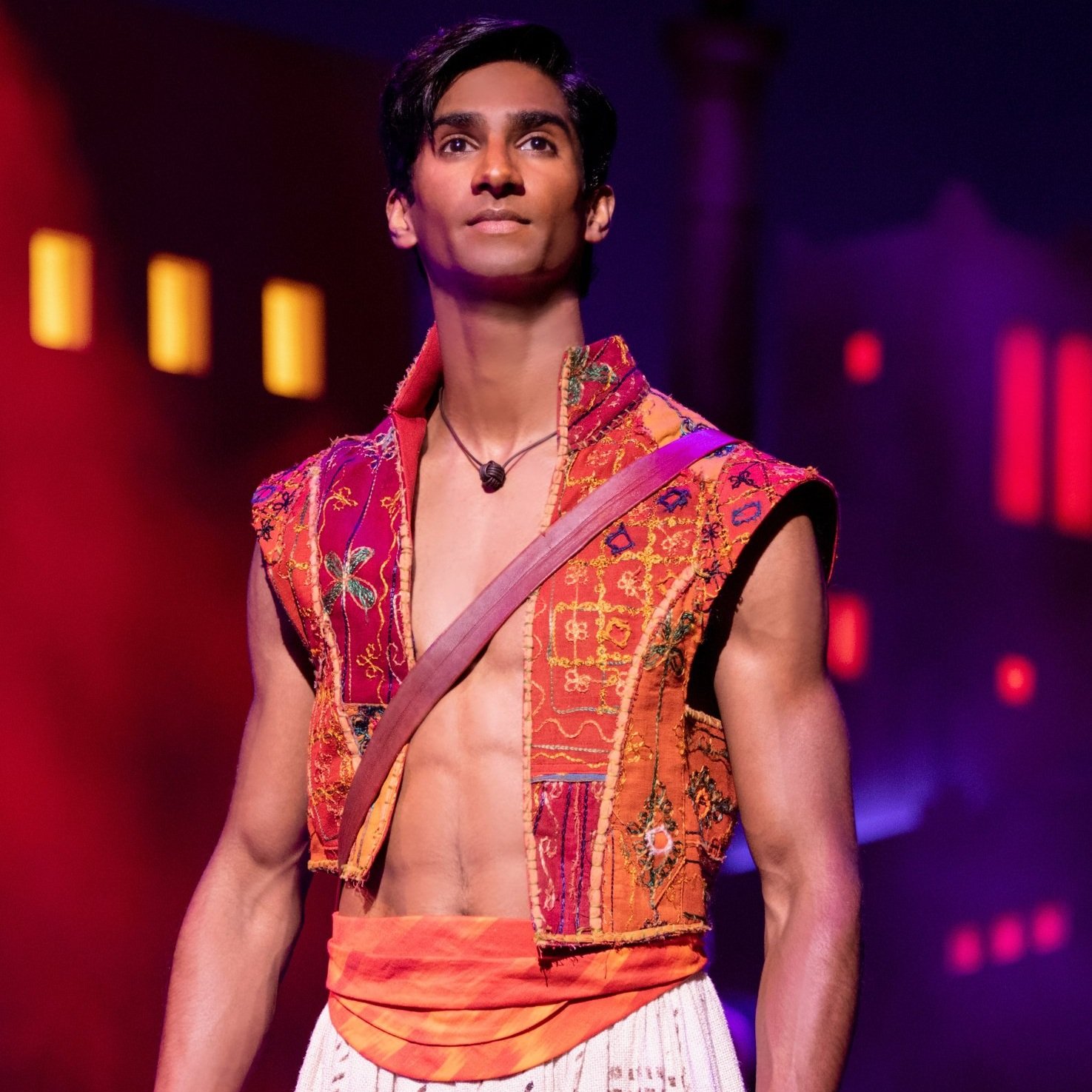  Student  Michael Maliakel  was thrilled to make his B’way debut in the title role of ALADDIN and re-open the show following the COVID shutdown 
