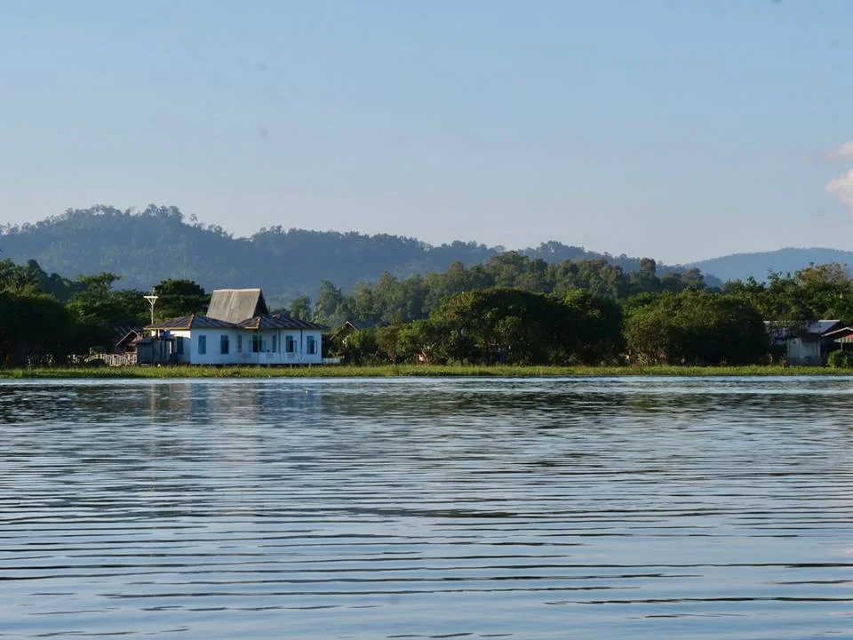 Porch view from the water.