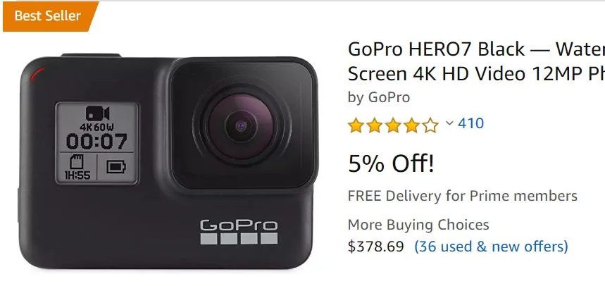How to get a 5% discount on GoPro products all year long (even on launch day).