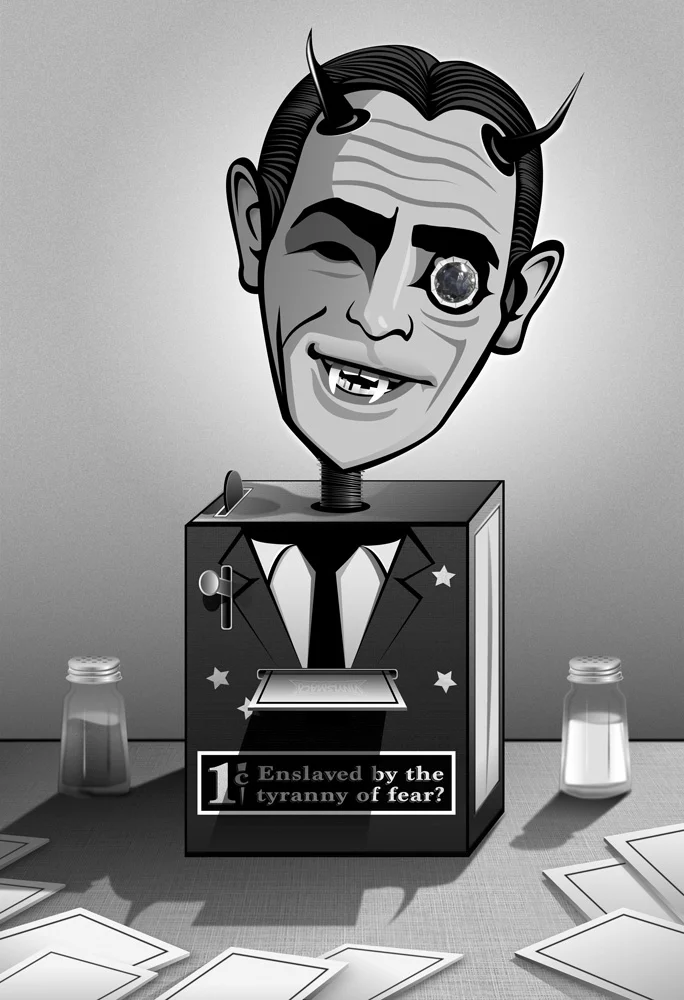 Rod Serling as the Mystic Seer