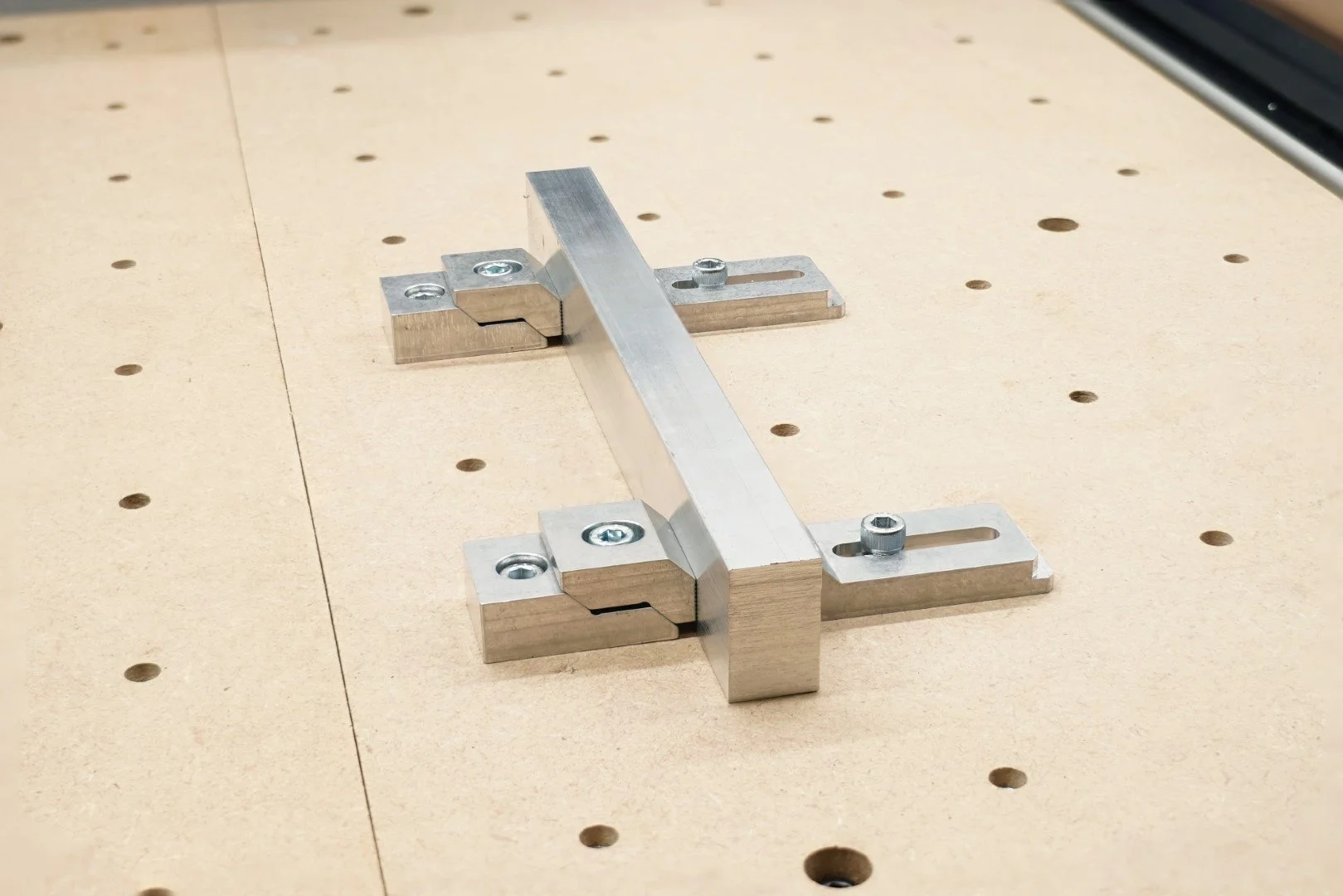 Machine Fixture Ridges Desktop CNC Fixture Clamps — Inception Machines