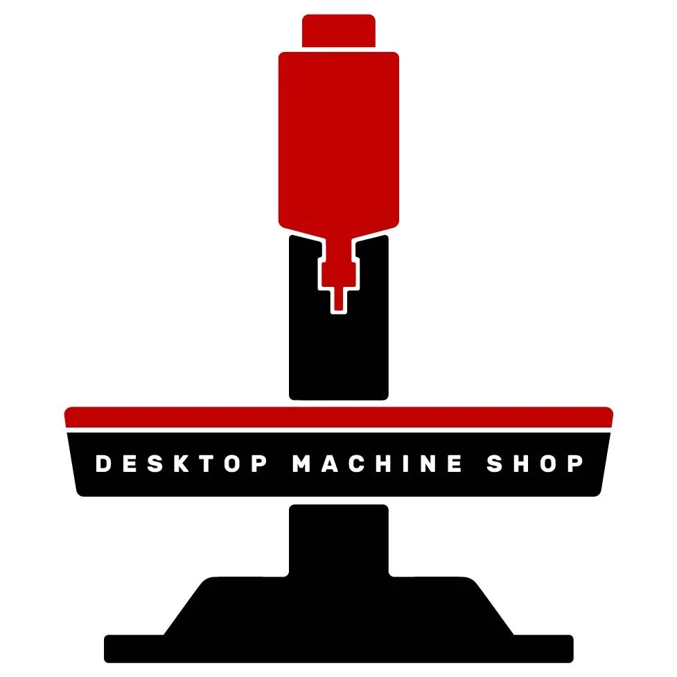 Desktop machine shop logo