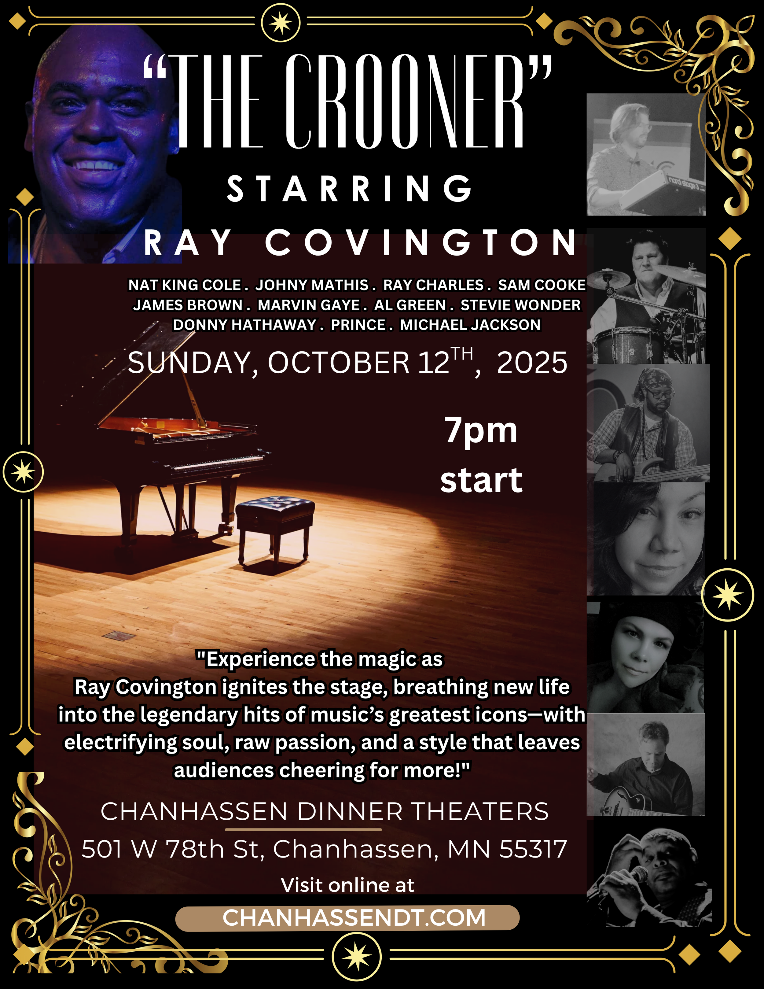 THE CROONER - STARRING RAY COVINGTON
