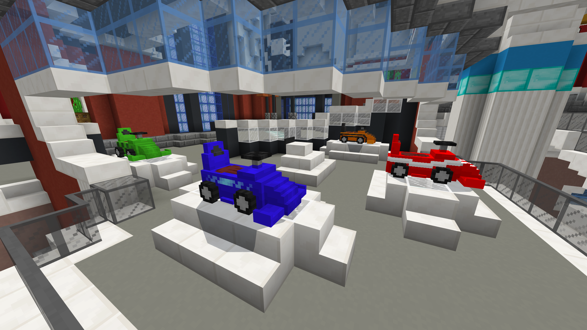  Discover hidden secrets around the Grid Runners hub, including cars and a racecourse! 