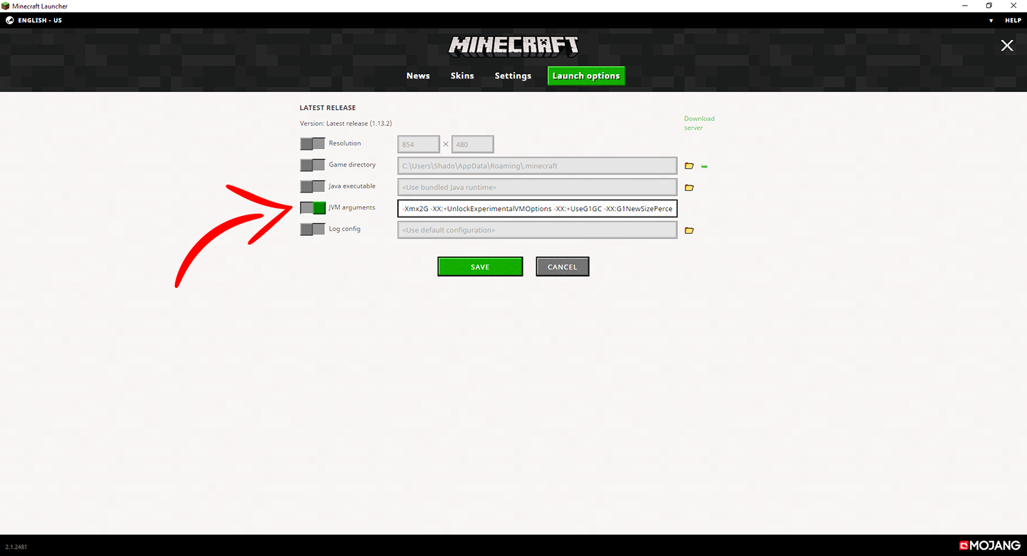 How to Allocate More RAM to Minecraft or a Server