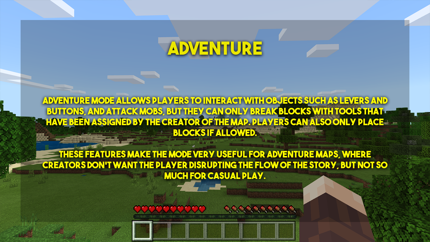 Noxcrew What Are The Minecraft Gamemodes