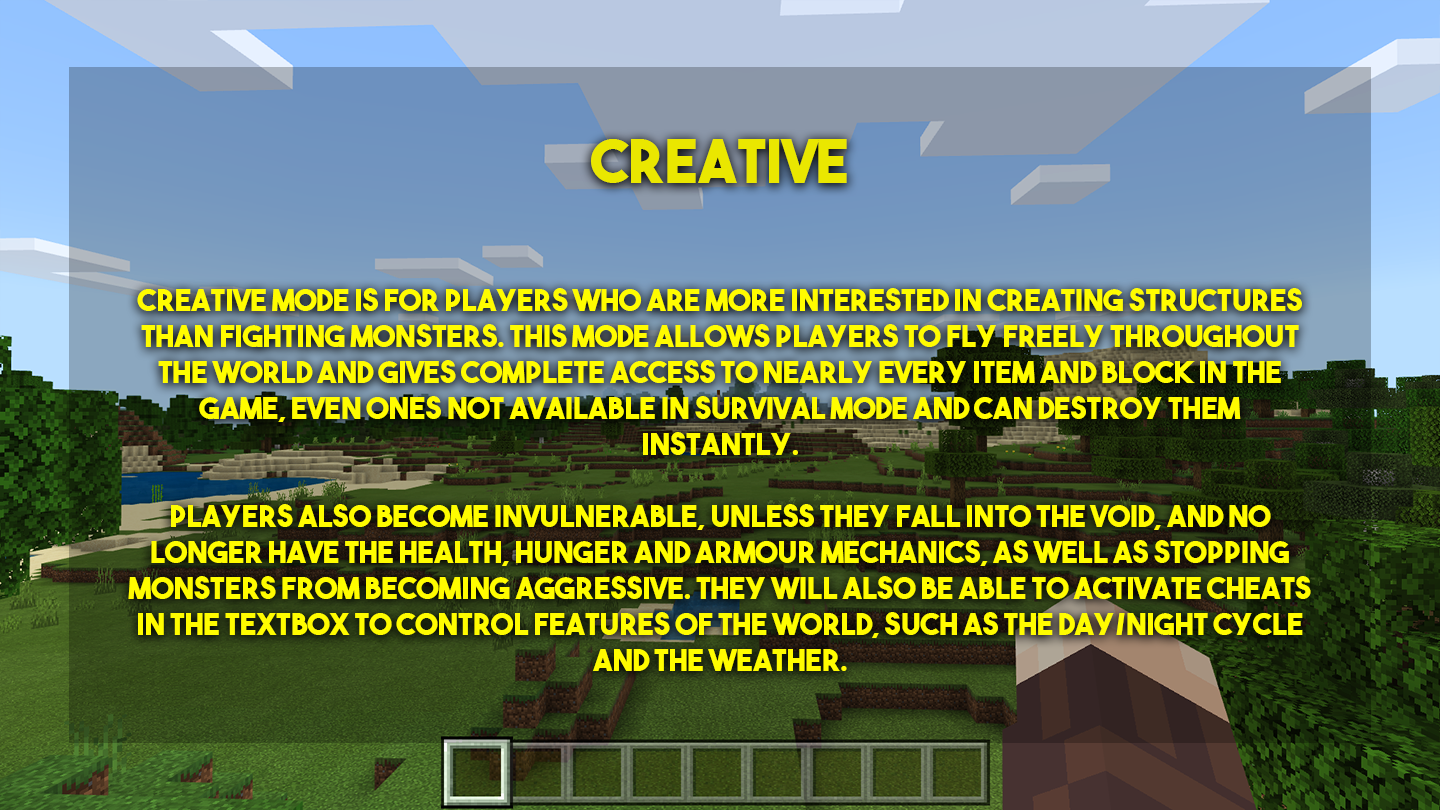 Noxcrew What Are The Minecraft Gamemodes