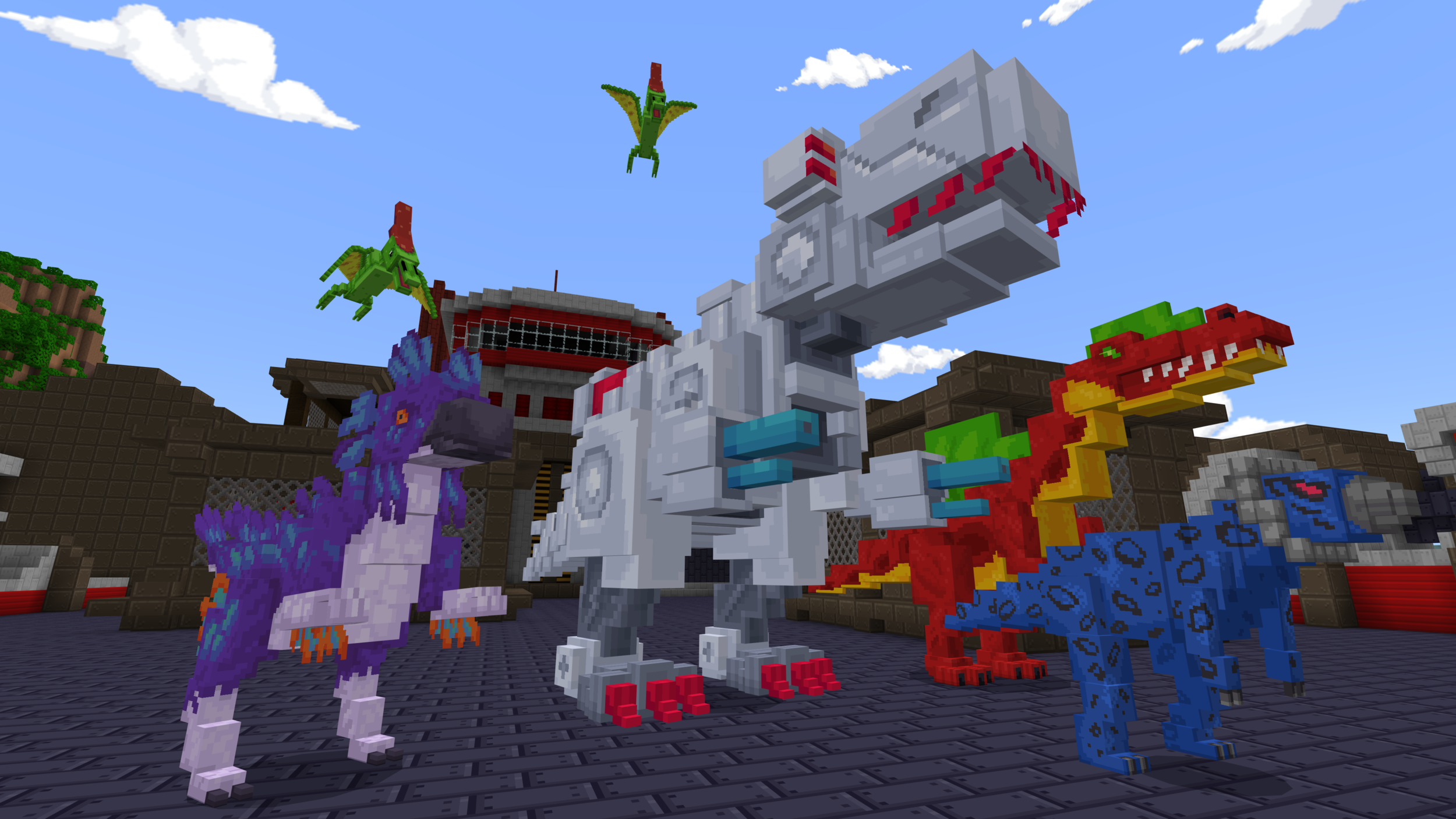 DestructoBot vs Dinosaurs dino guide