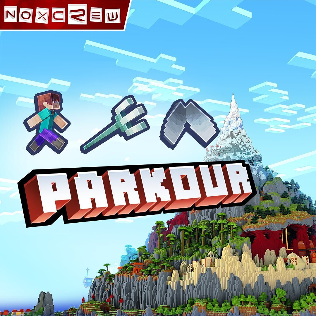 Reach the summit in a parkour course you&rsquo;ve never seen before with Run Swim Fly Parkour! 👟🏊🦅

Race against your friends or drive for personal best after personal best! 

Out now on the Minecraft Marketplace 🏃