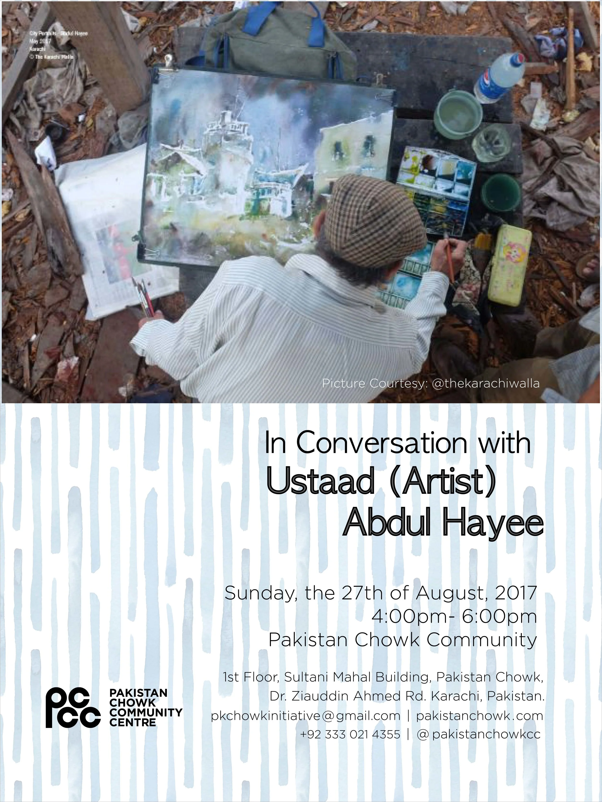 In Conversation with Ustaad (Artist) Abdul Hayee