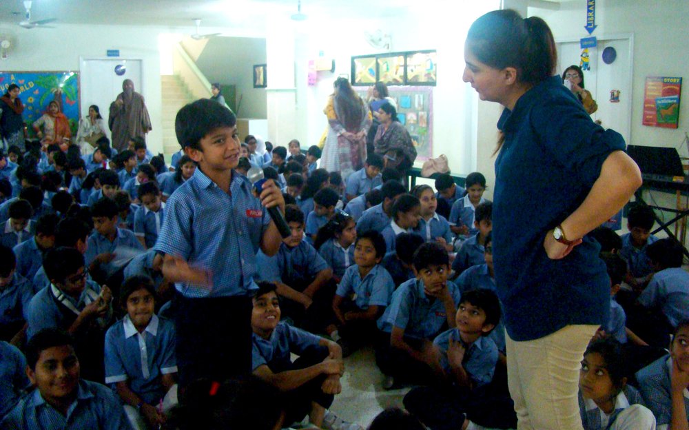 HAP at Froebels Education Center, Karachi. | 16th March 2015