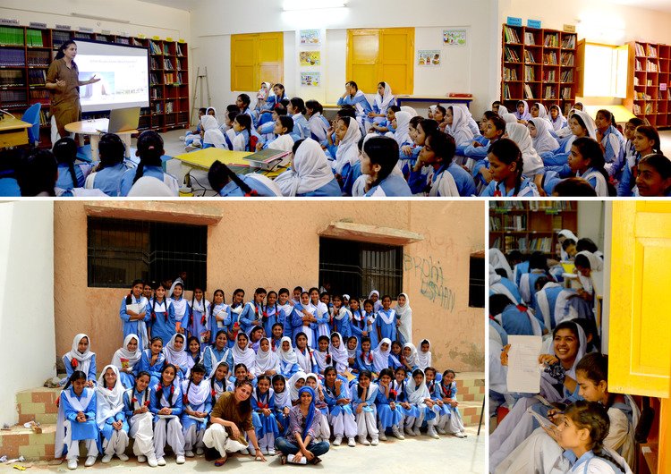 HAP at Gizri Girls Secondary School, Karachi. | 20th April, 2015