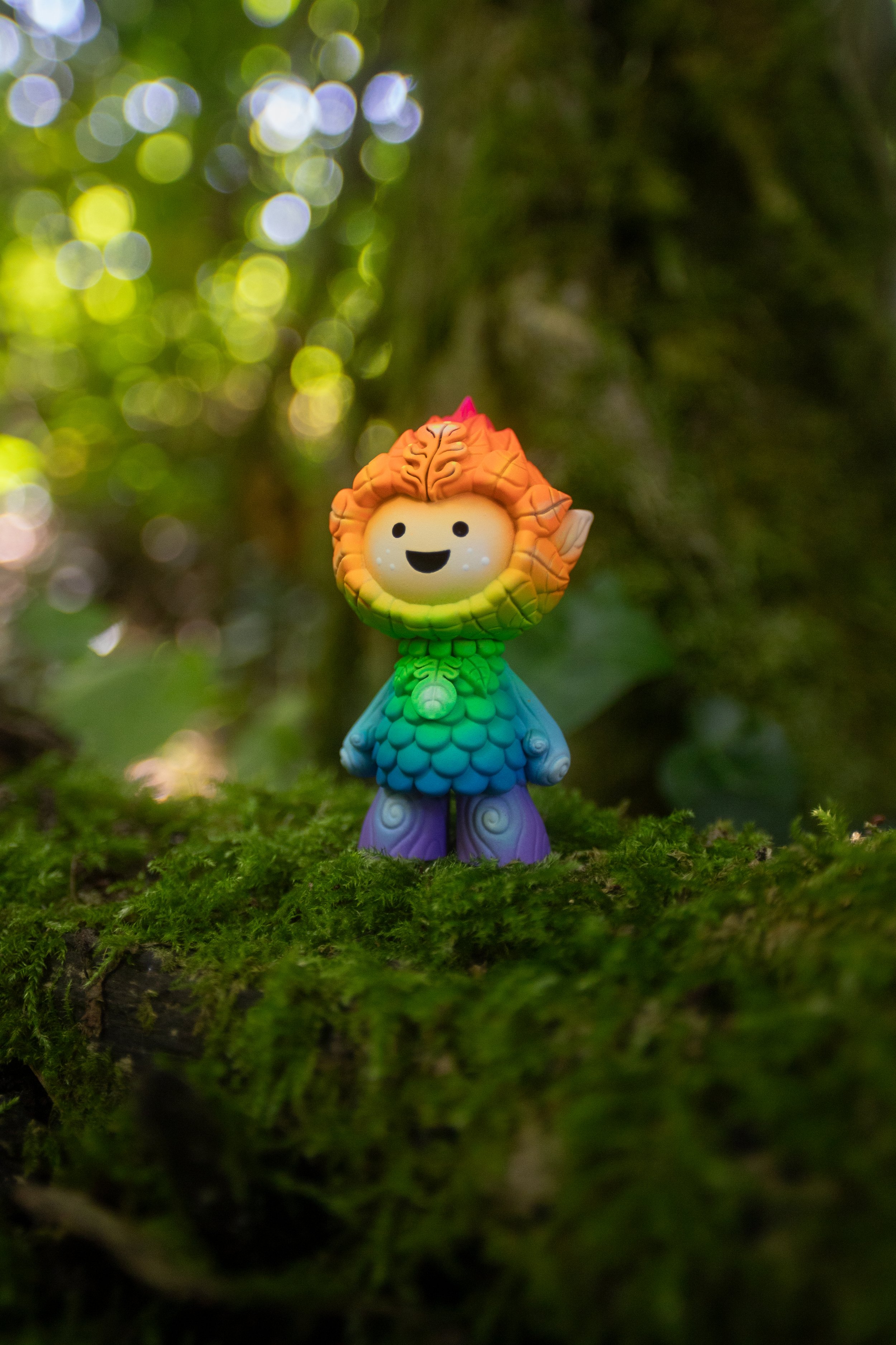 Rainbow Leaf Spirit Large V1