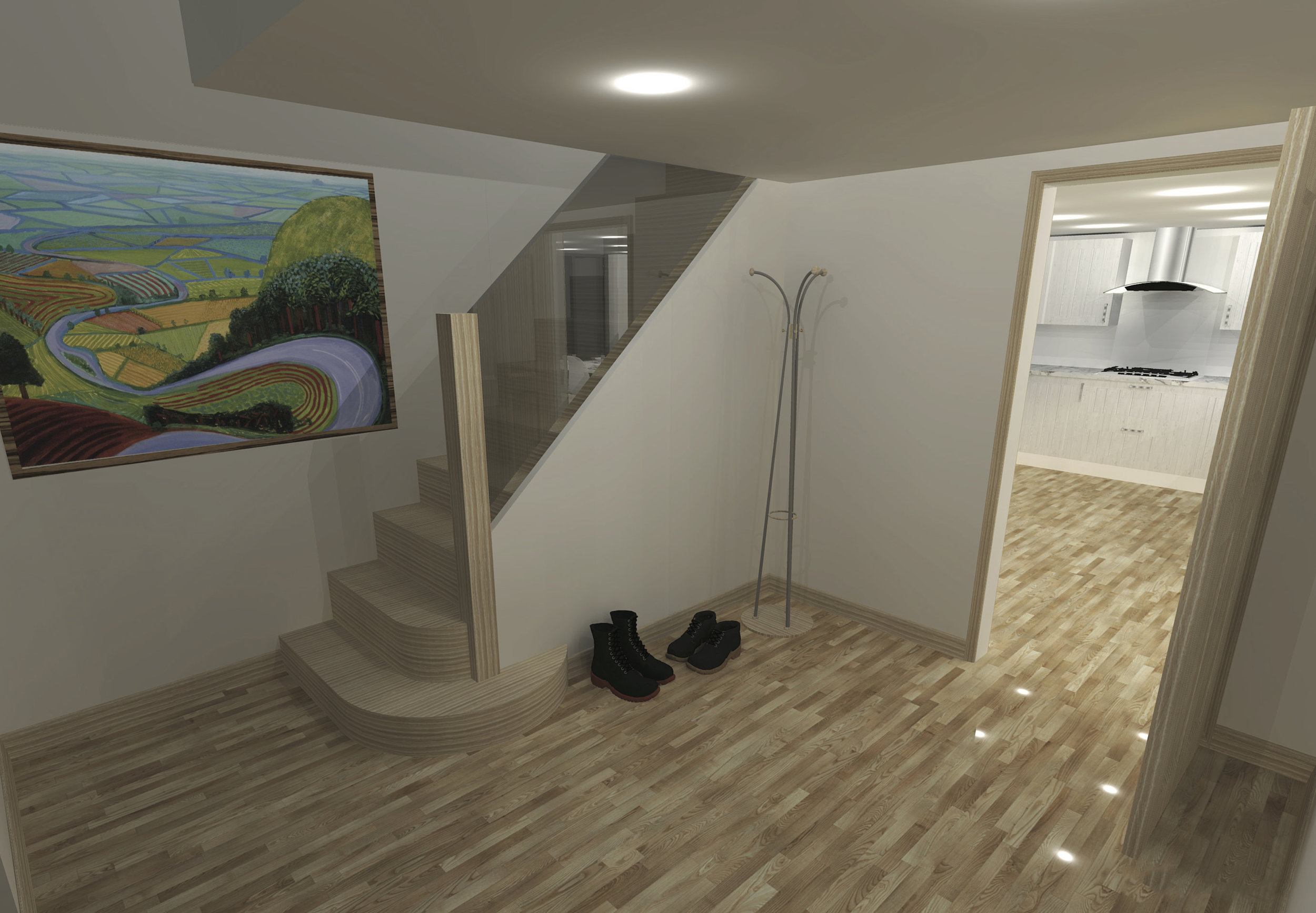 Proposed Foyer - Catfoss House - East Yorkshire Architects - Samuel Kendall Associates