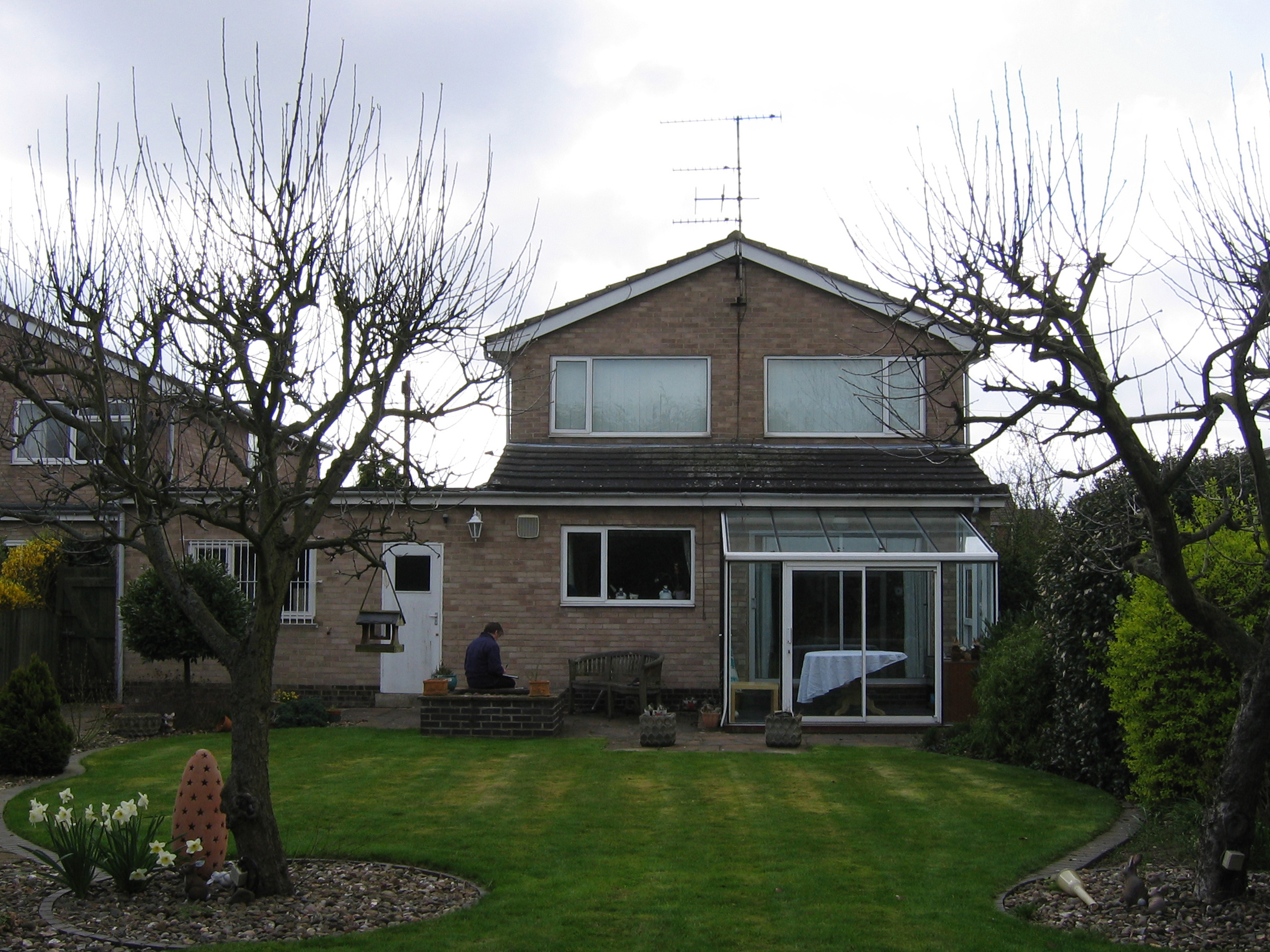 Existing Garden Facade - Beverley Architects - Samuel Kendall Associates