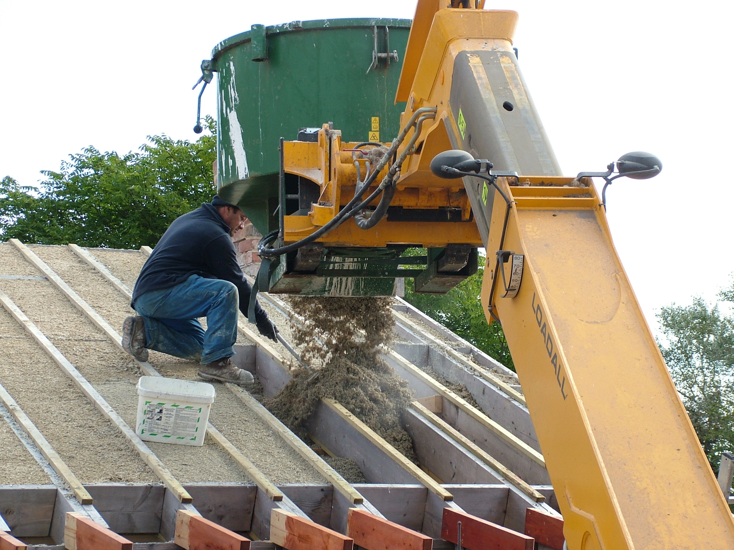 Hempcrete Construction 02 - Hempcrete Barn Conversion - East Yorkshire Architects - Samuel Kendall Associates