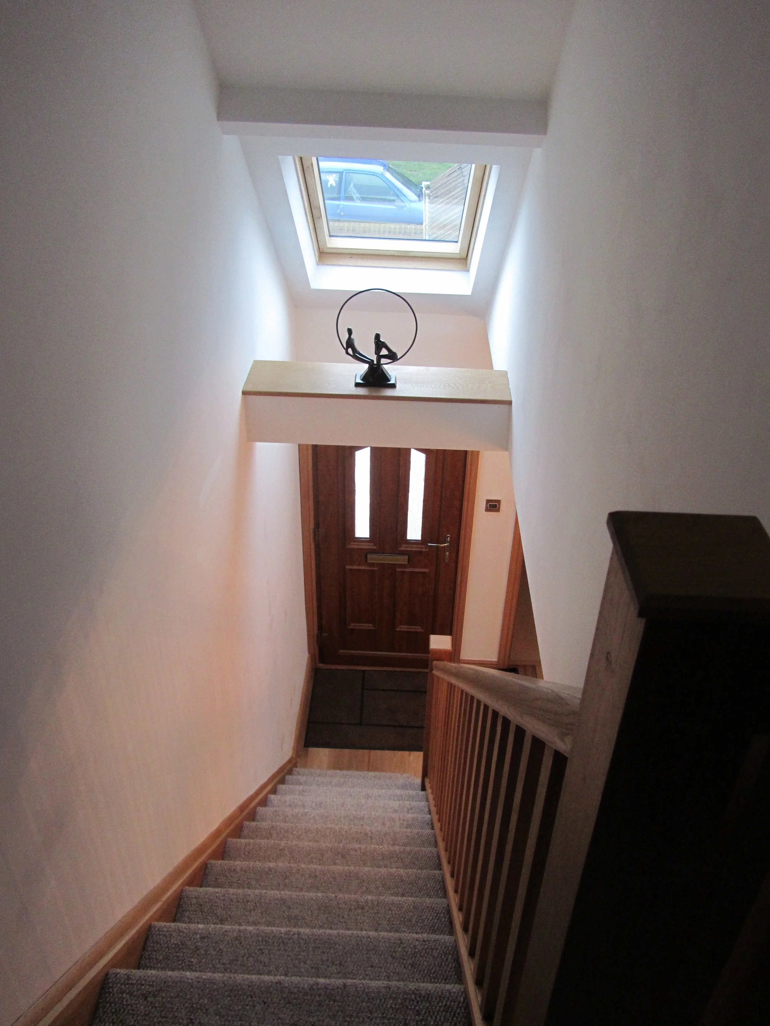 Staircase Skylight - Constable Road - Hornsea Architects - Samuel Kendall Associates
