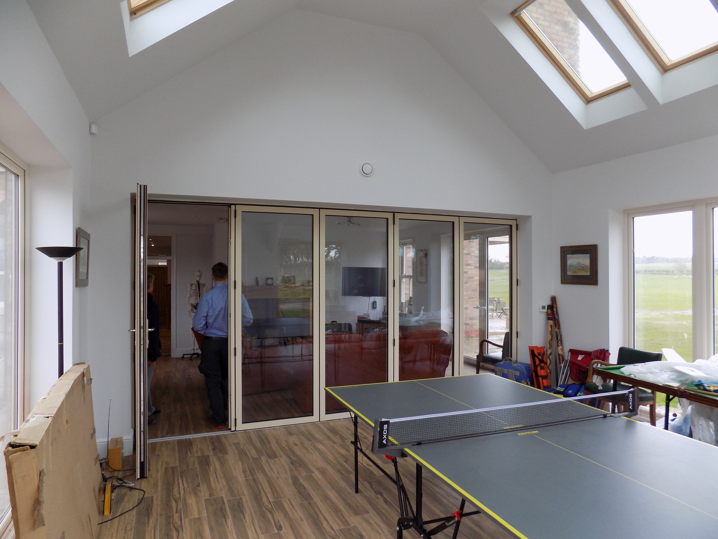 Sun Lounge Interior - Etton House - Beverley Architects - Samuel Kendall Associates