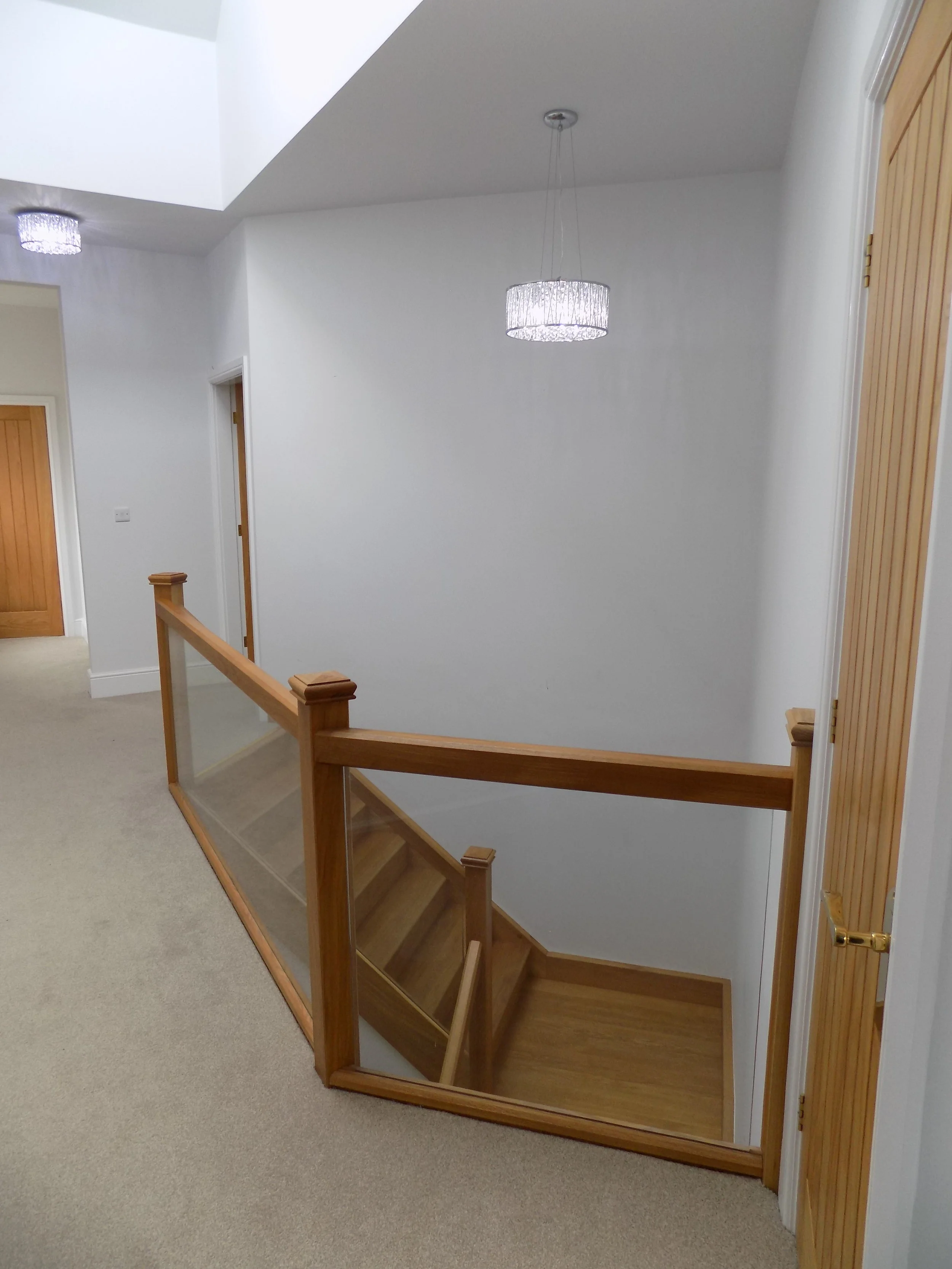 Staircase Interior - Etton House - Beverley Architects - Samuel Kendall Associates