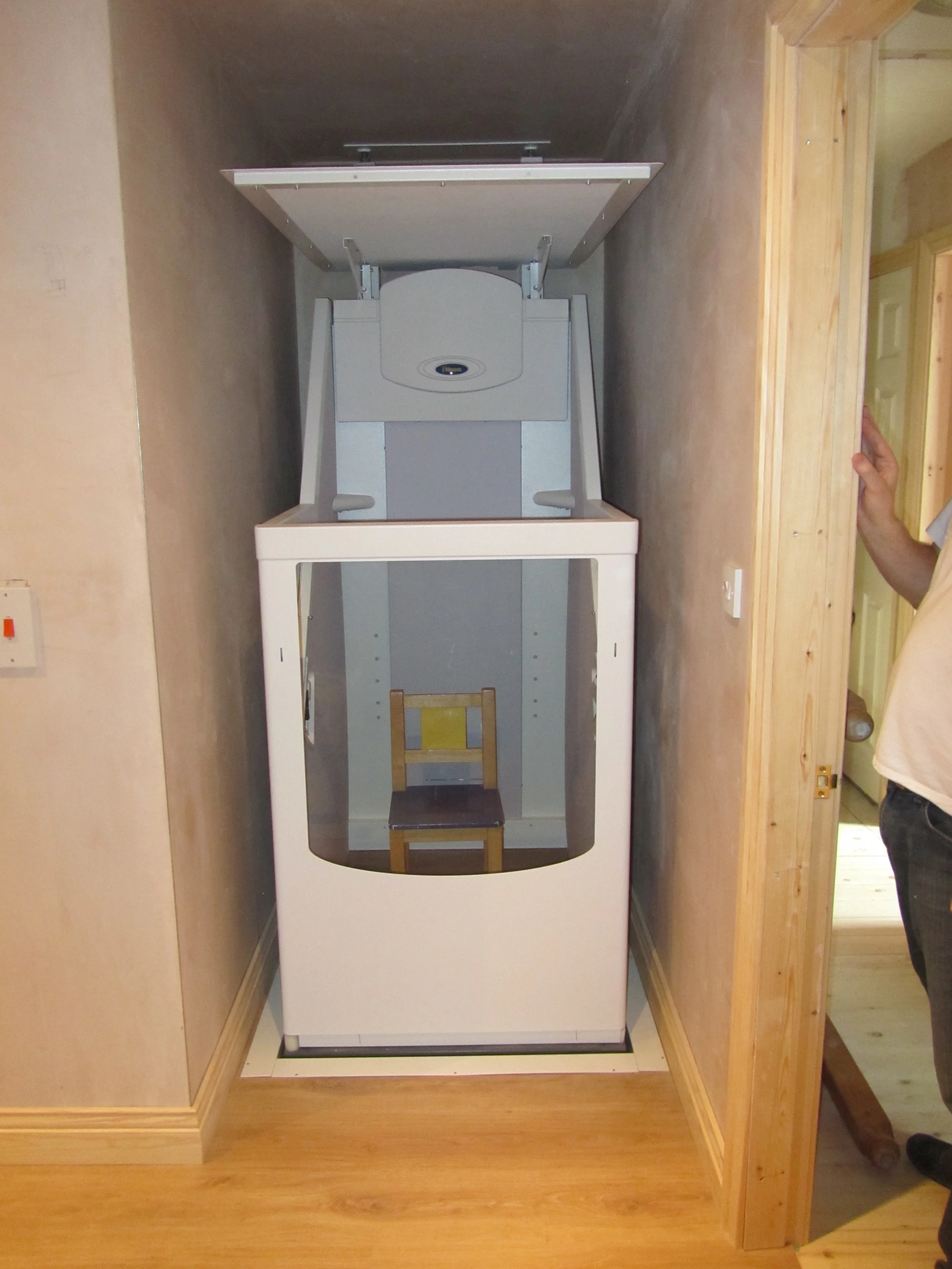 Lift Installation - Speedwell Access House - Beverley Architects - Samuel Kendall Associates