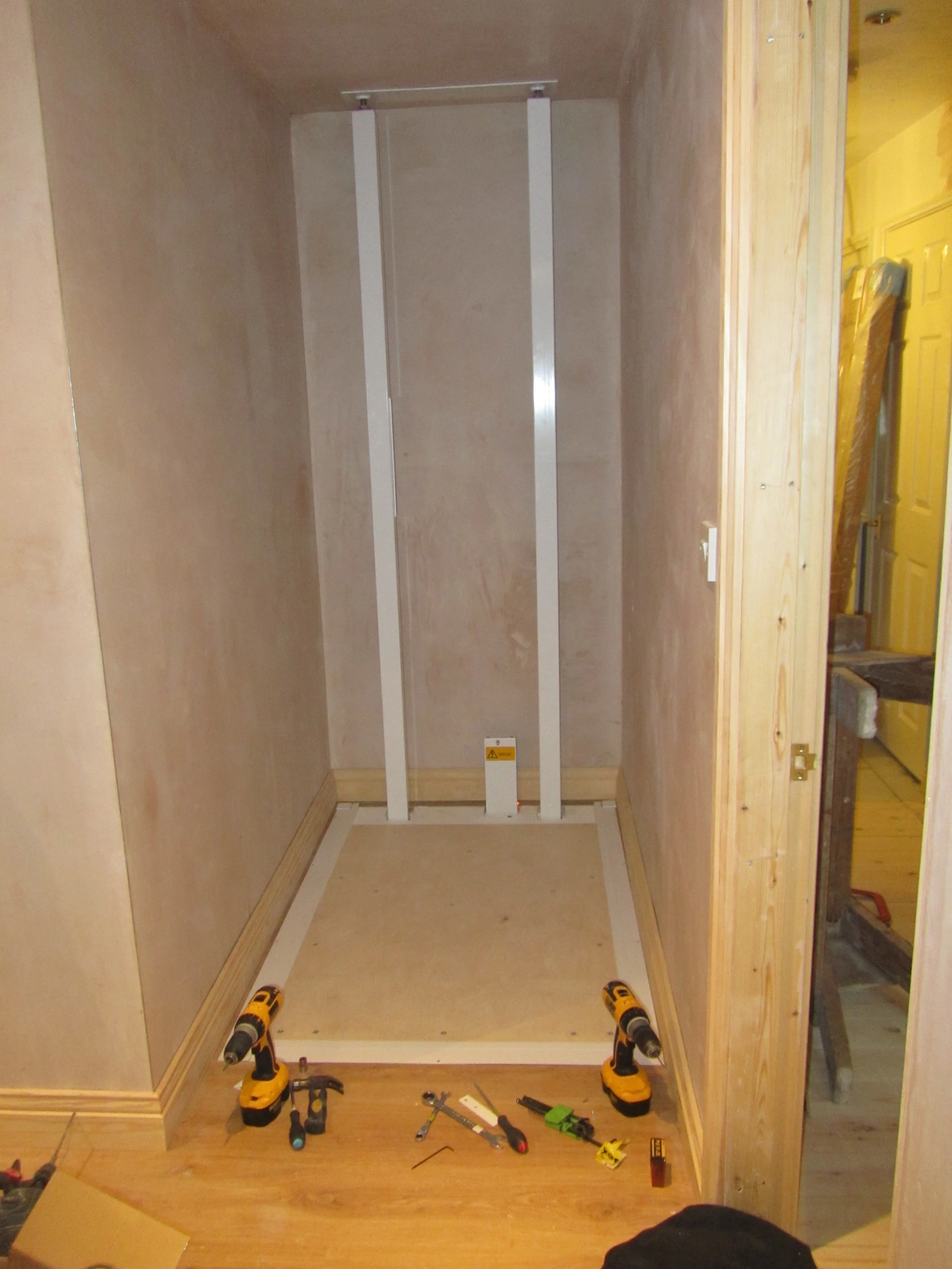 Lift Construction - Speedwell Access House - Beverley Architects - Samuel Kendall Associates