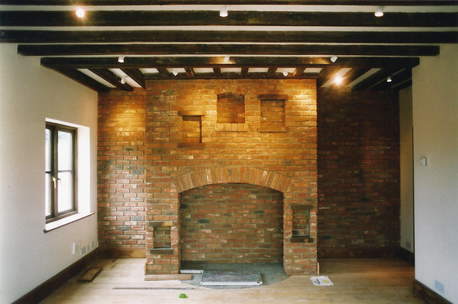 Fireplace Image 1 - North End Farm - East Yorkshire Architects - Samuel Kendall Associates