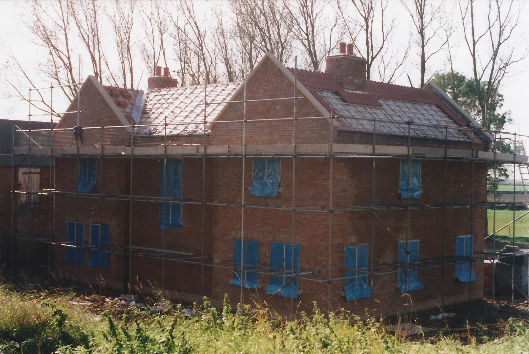 Construction Image 2 - North End Farm - East Yorkshire Architects - Samuel Kendall Associates