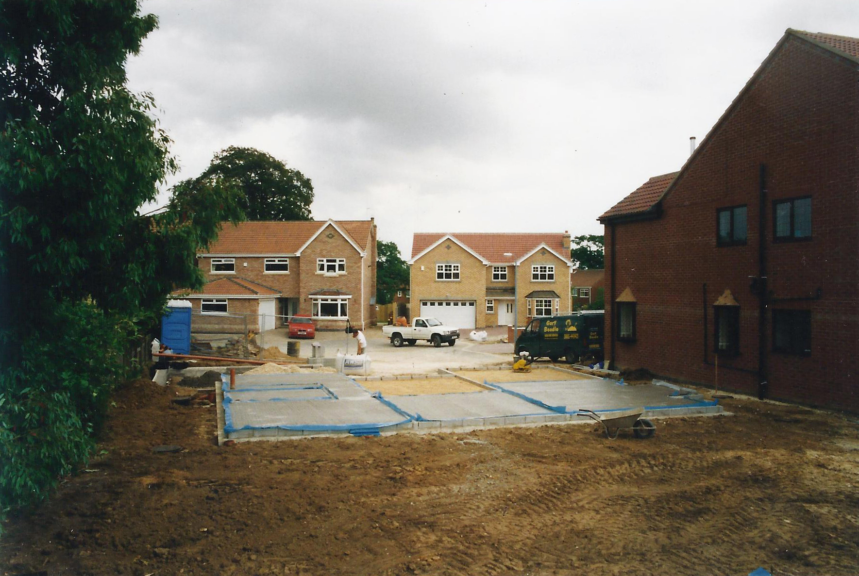 Construction 2 - Alma Close - Hull Architects - Samuel Kendall Associates