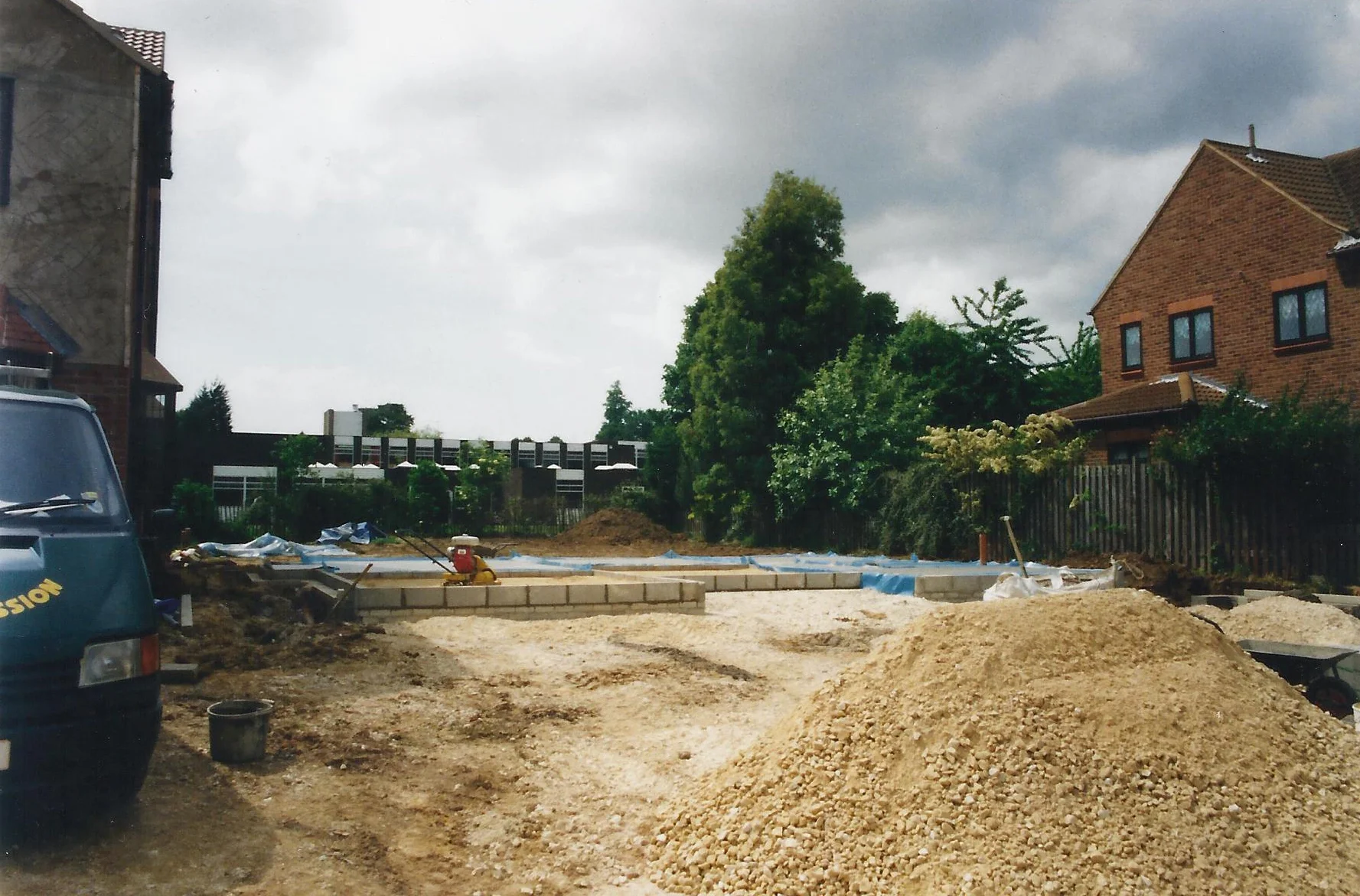 Construction 1 - Alma Close - Hull Architects - Samuel Kendall Associates