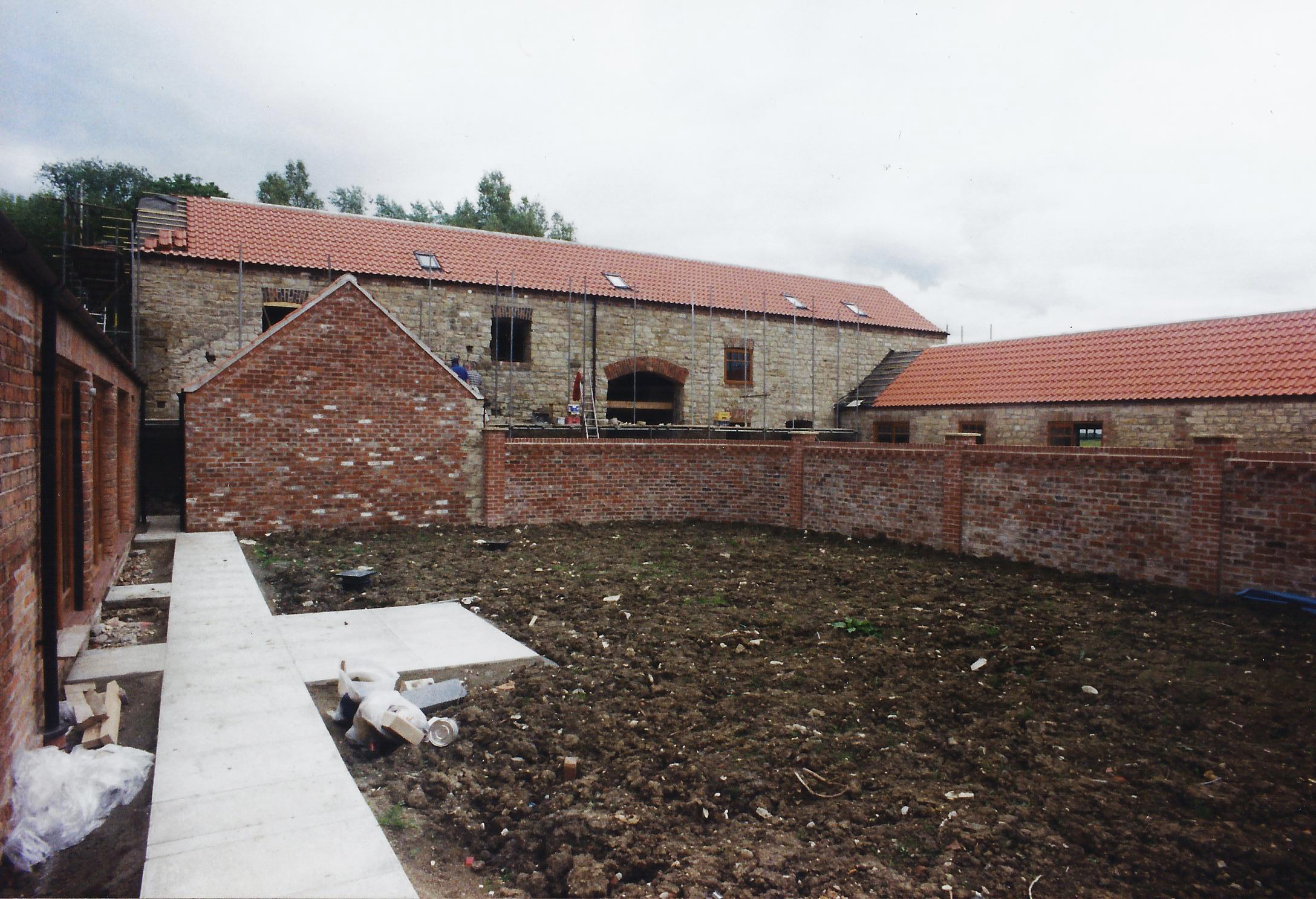 Brecks Farm Construction 1 - East Yorkshire Architects - Samuel Kendall Associates.jpg