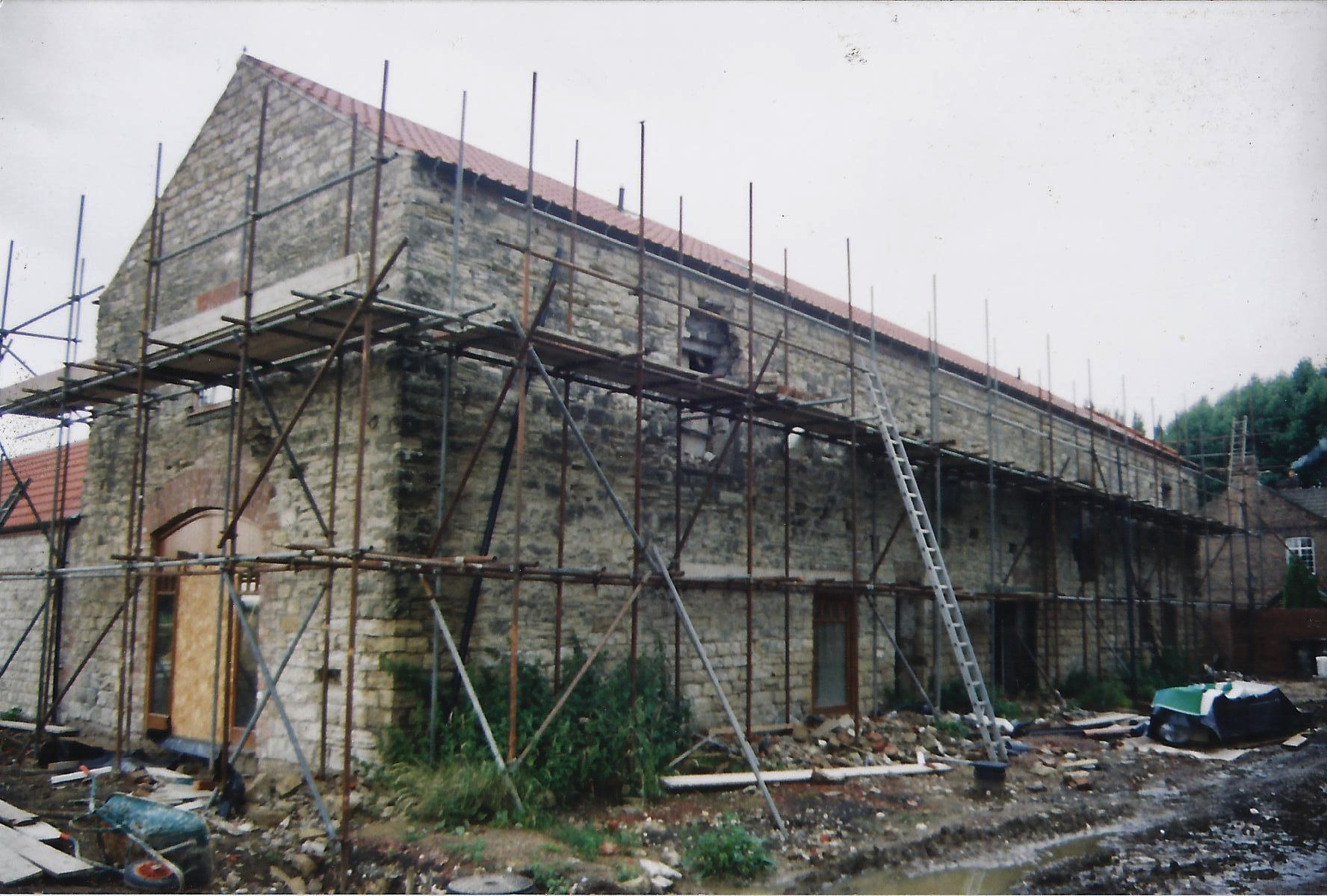 Brecks Farm Construction 6 - East Yorkshire Architects - Samuel Kendall Associates.jpg