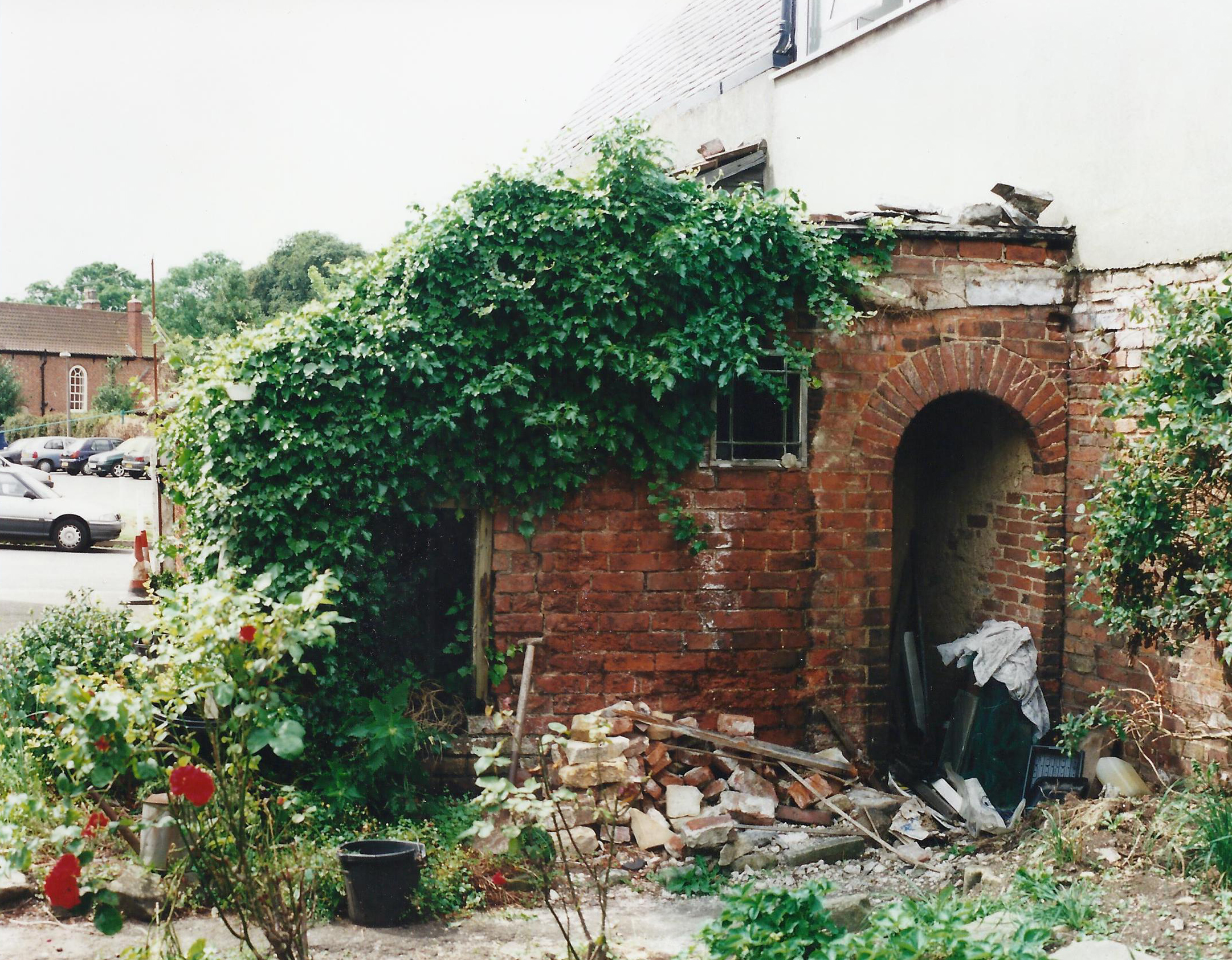 The Site in Disrepair - Old Dairy - Hedon Architects - Samuel Kendall Associates