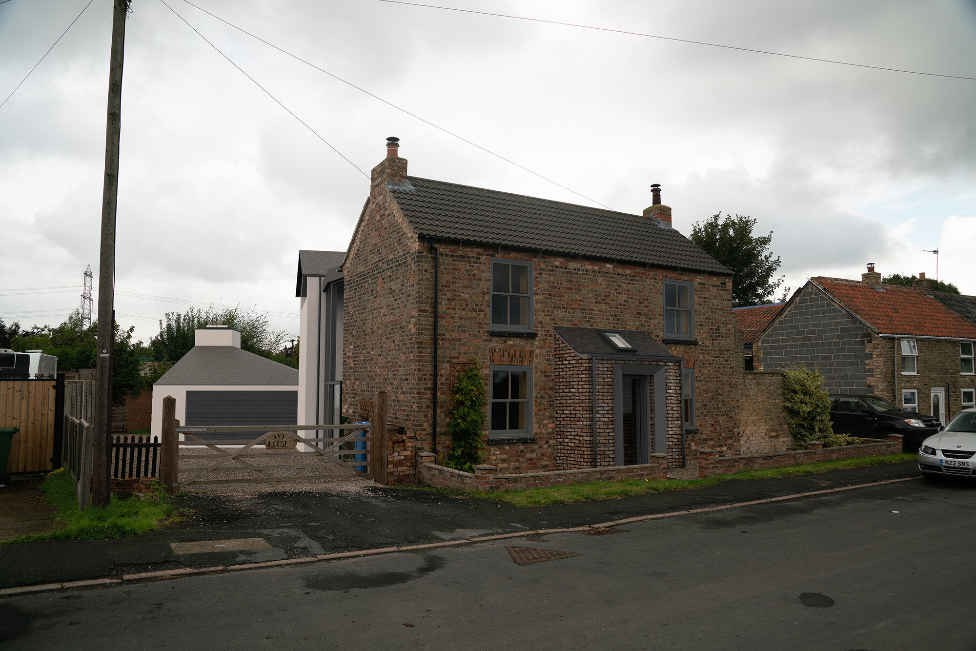 STREET PERSPECTIVE - EAST YORKSHIRE ARCHITECTS - SAMUEL KENDALL ASSOCIATES