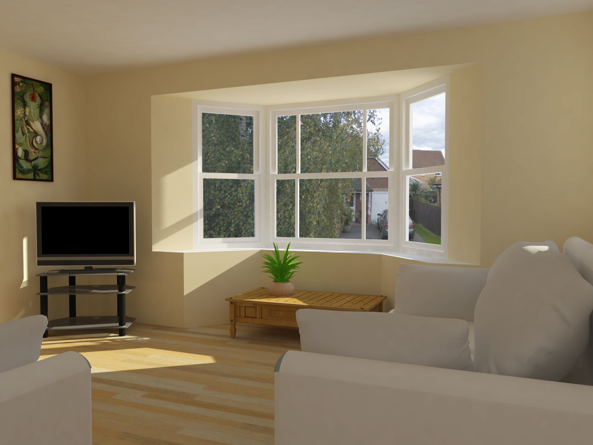 Living Room - Speedwell Access House - Beverley Architects - Samuel Kendall Associates