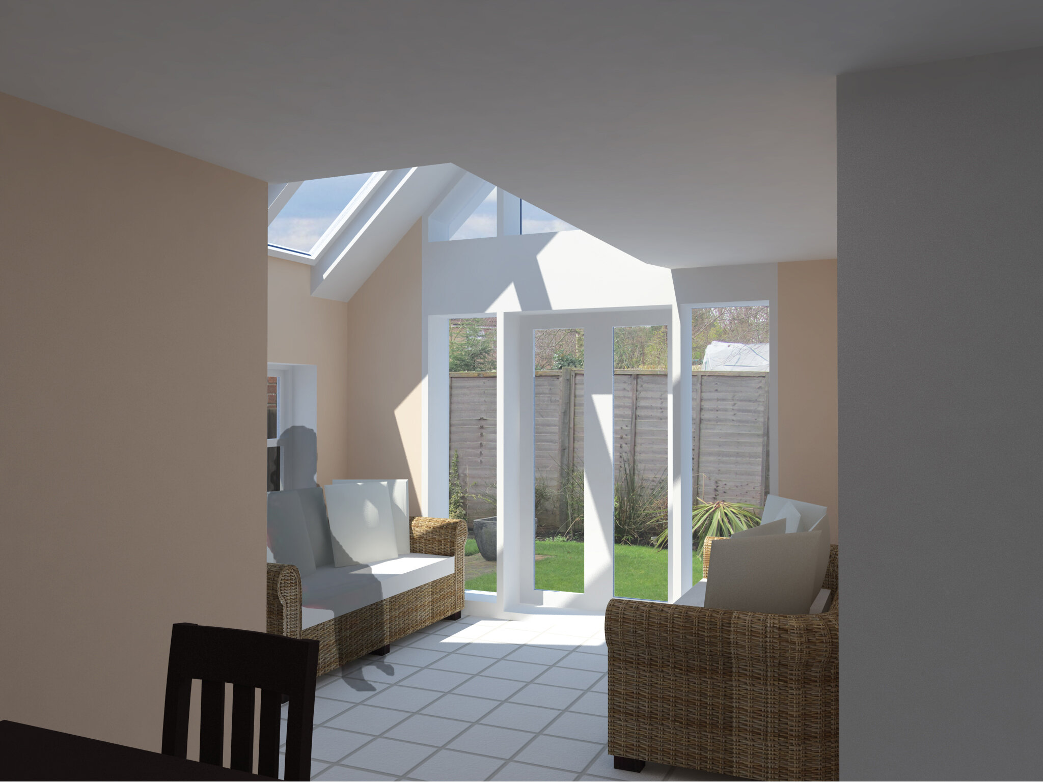 Sun Lounge - Speedwell Access House - Beverley Architects - Samuel Kendall Associates