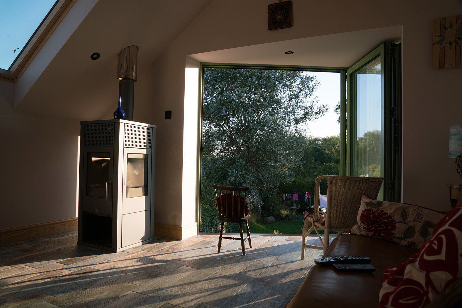 INTERIOR FIRST FLOOR SUN SPACE  - MERESIDE HOUSE - HORNSEA ARCHITECTS