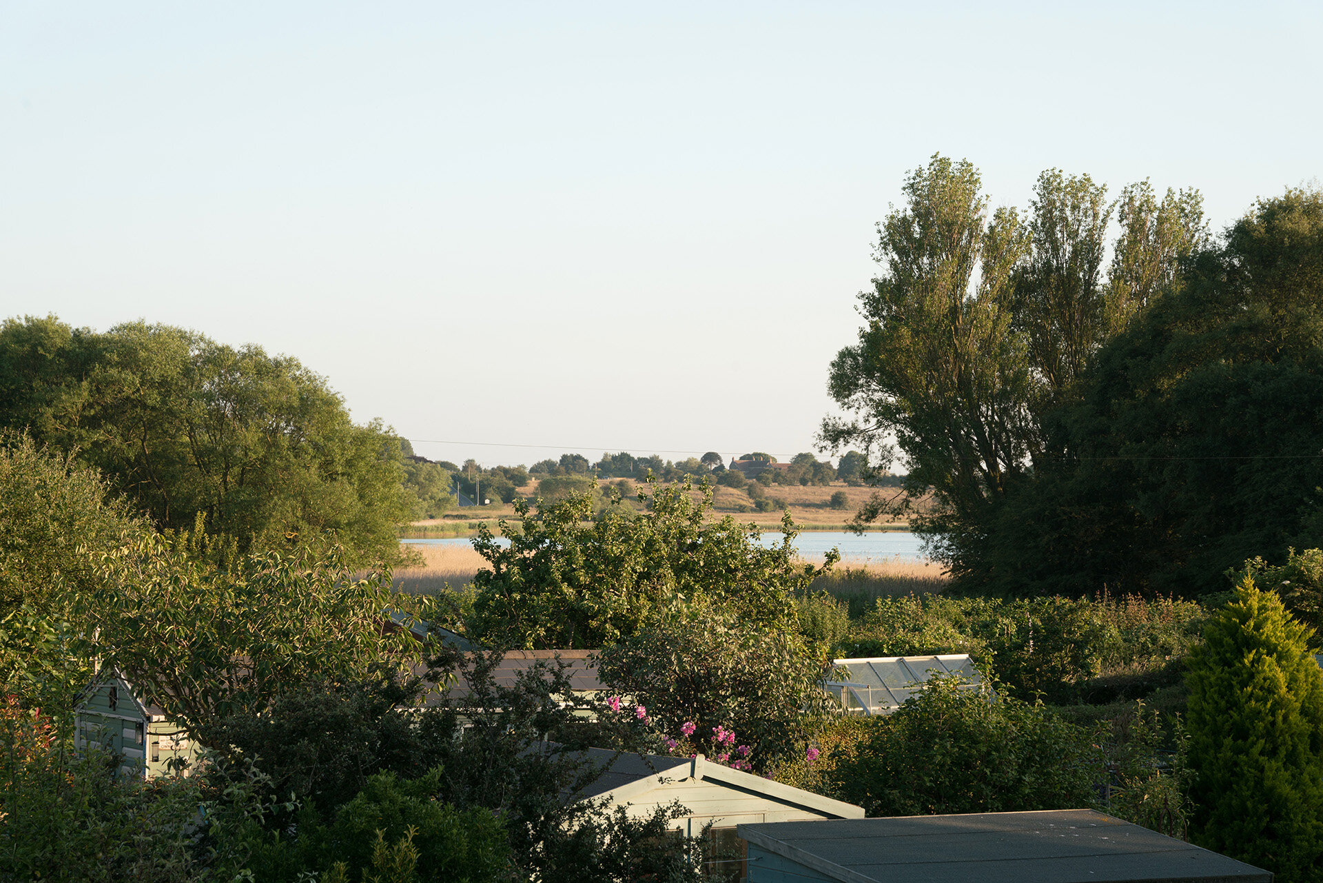 View over the Mere from Mereside House - Hornsea Architects - Samuel Kendall Associates