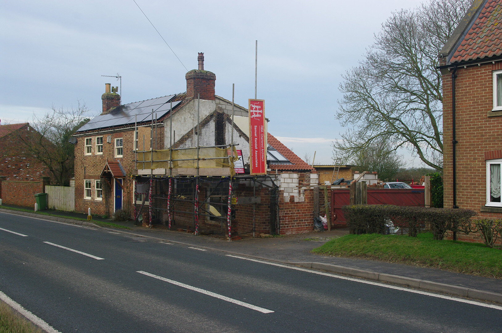 Construction 01 - Thankful Forge - Hornsea Architects - Samuel Kendall Associates